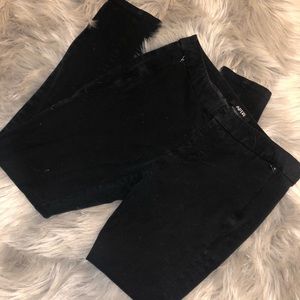Apt 9 Modern Fit Black Dress-Denim Leggings Size 4